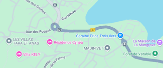 plan de l'agence Shiva les-trois-ilets