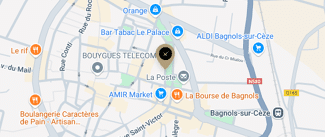 plan de l'agence Shiva bagnols-sur-ceze