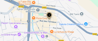 plan de l'agence Shiva voiron