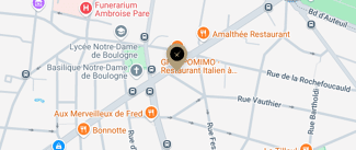 plan de l'agence Shiva boulogne-nord