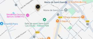 plan de l'agence Shiva saint-ouen-lavandieres