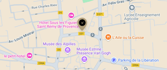 plan de l'agence Shiva saint-remy-de-provence