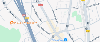plan de l'agence Shiva rosny-sous-bois