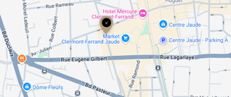 plan de l'agence Shiva clermont-centre