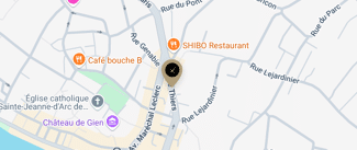 plan de l'agence Shiva gien