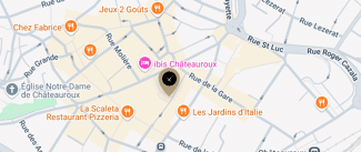 plan de l'agence Shiva chateauroux