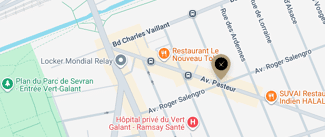 plan de l'agence Shiva tremblay-en-france