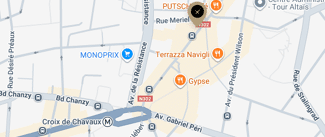 plan de l'agence Shiva montreuil