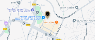 plan de l'agence Shiva saint-germain-les-corbeil