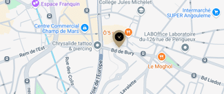 plan de l'agence Shiva angouleme