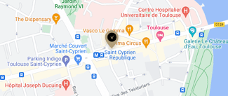 plan de l'agence Shiva toulouse-st-cyprien