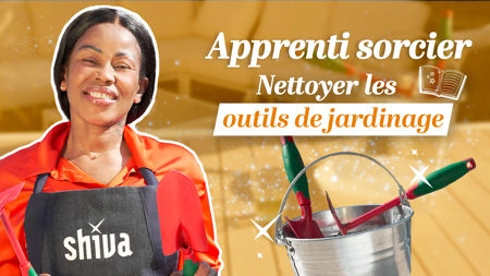 Nettoyer les outils de jardin