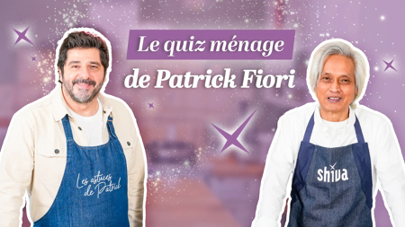 Quiz ménage : Patrick Fiori va-t-il faire un sans-faute ?