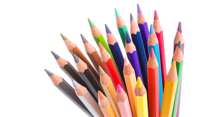 Nettoyer une tache de crayon de couleur